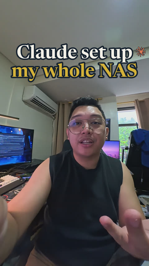 Cover: Claude set up my whole NAS