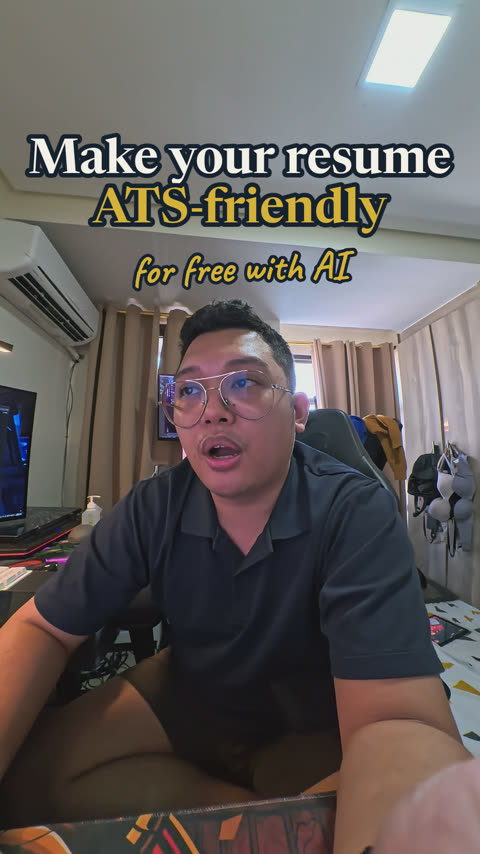 Cover: ATS-friendly resume, free with AI