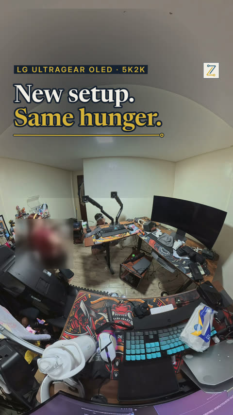Cover: New setup. Same hunger. (LG UltraGear OLED)