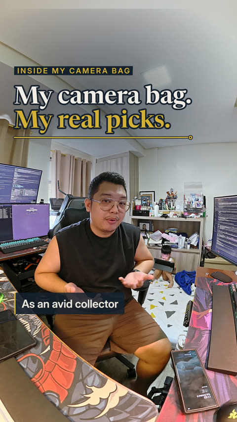 Cover: Inside my camera bag