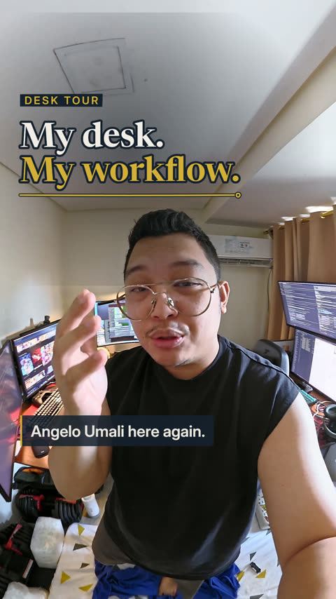 Cover: My desk and workflow