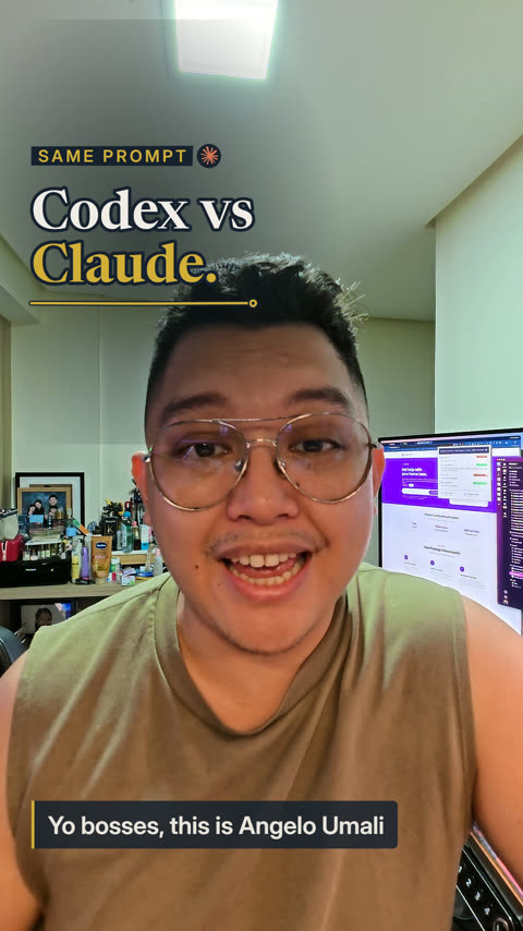 Cover: Same prompt: Codex vs Claude Opus 5.5
